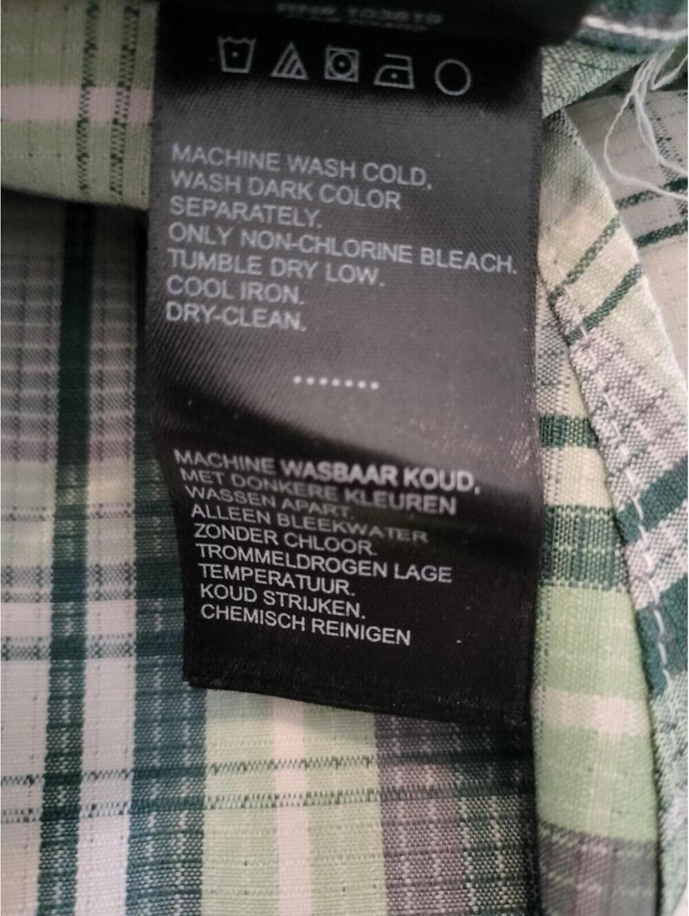 Harley-Davidson Men's XL Plaid Button-Down Shirt - Green/Grey Ripstop - Picture 5 of 13